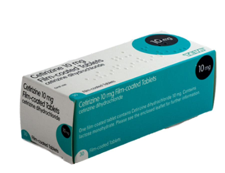 Cetirizine 10mg Film-coated Tablets - Image 6